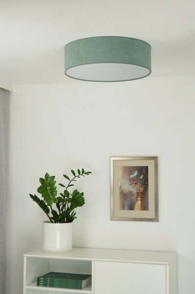 Duolla - LED Stropní svítidlo CORTINA LED/26W/230V pr. 45 cm 4000K tyrkysová