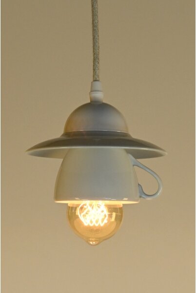 Bohemia-Design - Porcelánový lustr na lanku 1xE27/60W/230V
