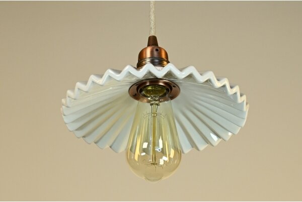 Bohemia-Design - Porcelánový lustr na lanku 1xE27/60W/230V