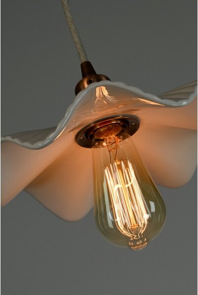 Bohemia-Design - Porcelánový lustr na lanku 1xE27/60W/230V