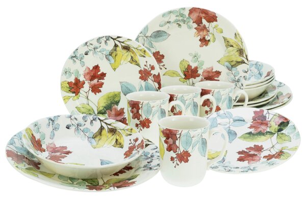 KOMBINOVANÁ SOUPRAVA, 16dílné, pórovina Creatable - Online Only nádobí, Online Only