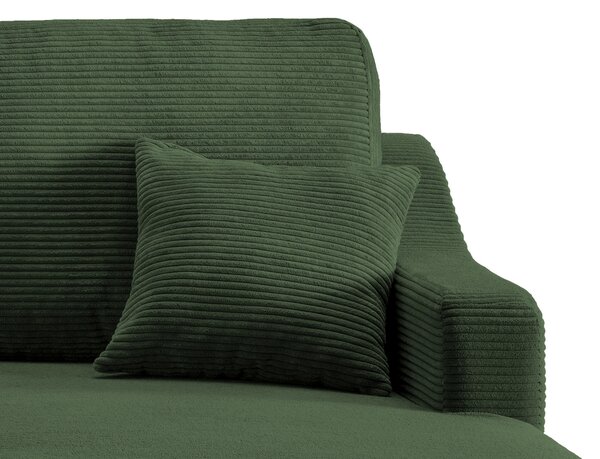 ROHOVÁ SEDAČKA, textil, tmavě zelená P & B - Sedací soupravy, Online Only