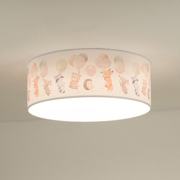 Duolla - LED Dětské stropní svítidlo CORTINA LED/26W/230V pr. 40 cm 4000K