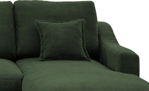 SEDACÍ SOUPRAVA, textil, tmavě zelená P & B - Sedací soupravy, Online Only