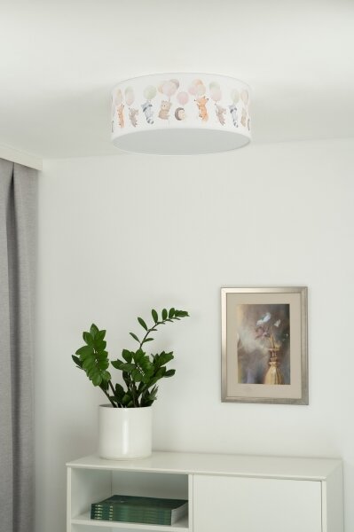Duolla - LED Dětské stropní svítidlo CORTINA LED/26W/230V pr. 40 cm 4000K