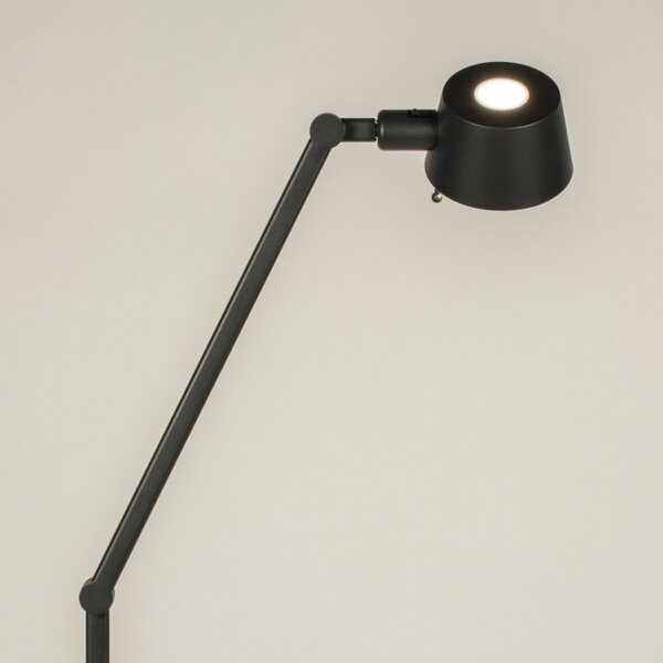 Stojací designová lampa Niki Black (LMD)