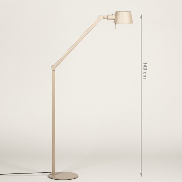 Stojací designová lampa Niki Taupe (LMD)