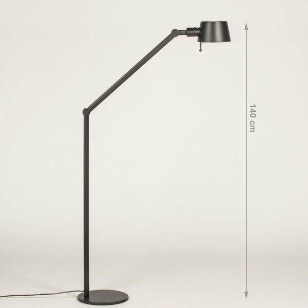 Stojací designová lampa Niki Black (LMD)