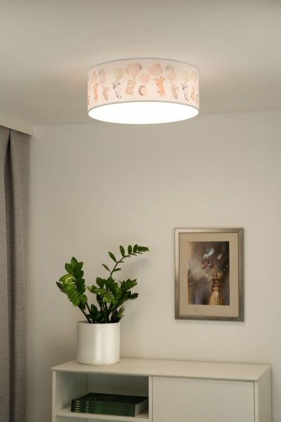 Duolla - LED Dětské stropní svítidlo CORTINA LED/26W/230V pr. 40 cm 4000K