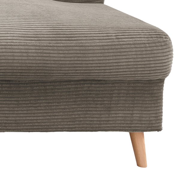 SEDACÍ SOUPRAVA, textil, šedavě hnědá P & B - Sedací soupravy, Online Only