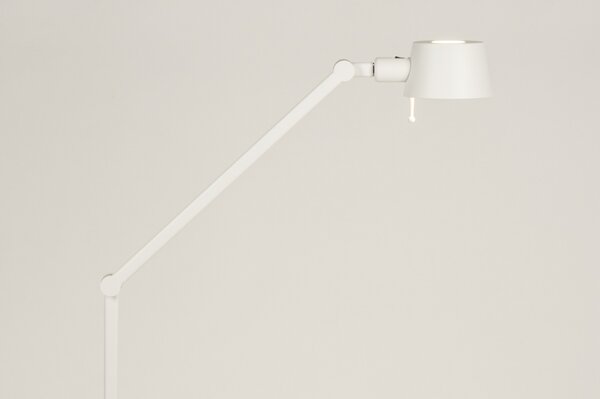 Stojací designová lampa Niki White (LMD)