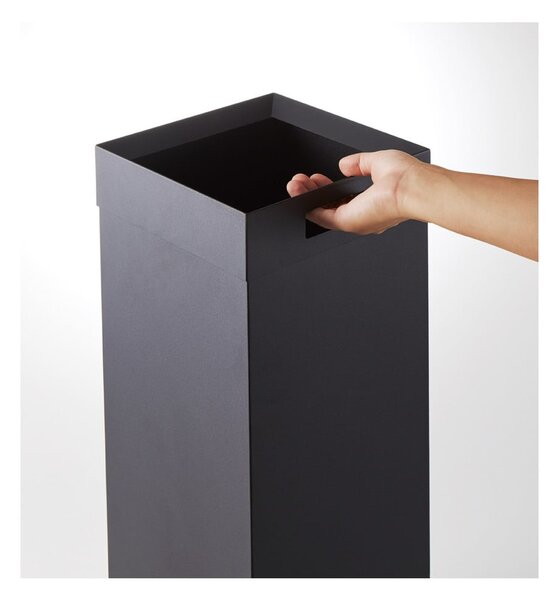 Černý kovový odpadkový koš 27 l Tall – YAMAZAKI