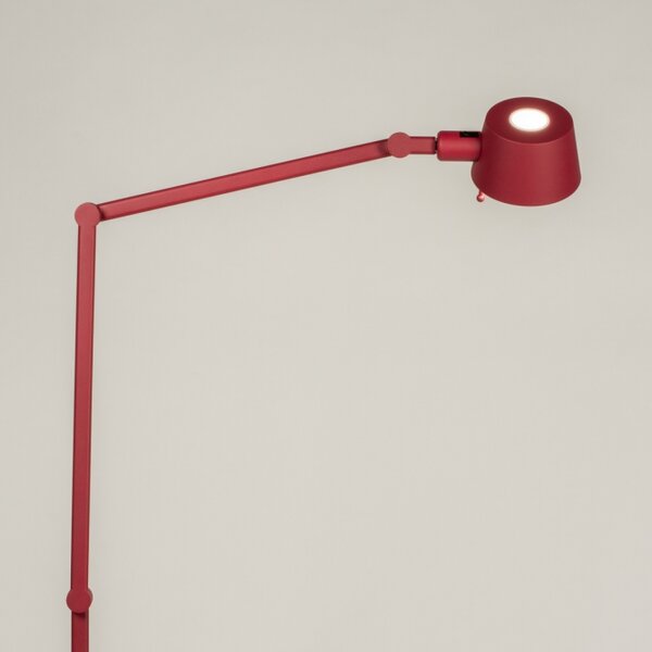 Stojací designová lampa Niki Red Big (LMD)