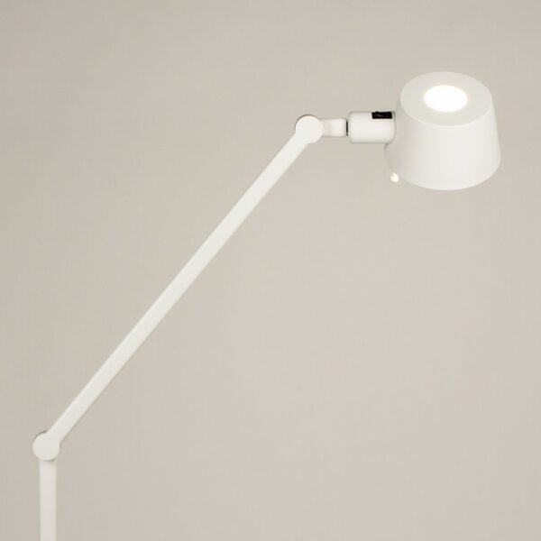 Stojací designová lampa Niki White (LMD)