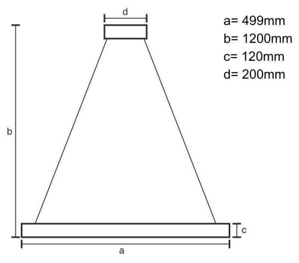 LED Stmívatelný lustr na lanku LED/90W/230V 3000-6500K chrom + dálkové ovládání