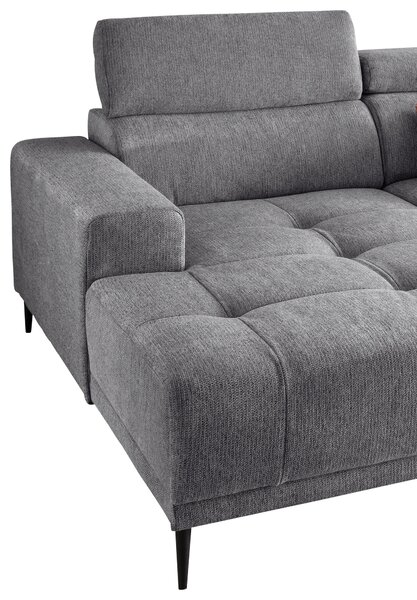 POHOVKA BIG SOFA, textil, tmavě šedá P & B - Pohovky, Online Only