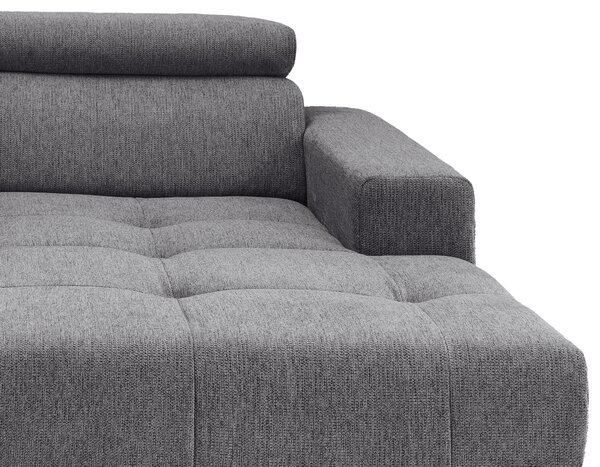 POHOVKA BIG SOFA, textil, tmavě šedá P & B - Pohovky, Online Only