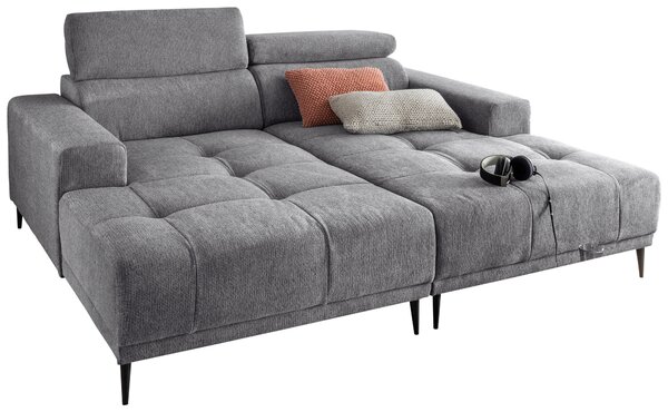 POHOVKA BIG SOFA, textil, tmavě šedá P & B - Pohovky, Online Only