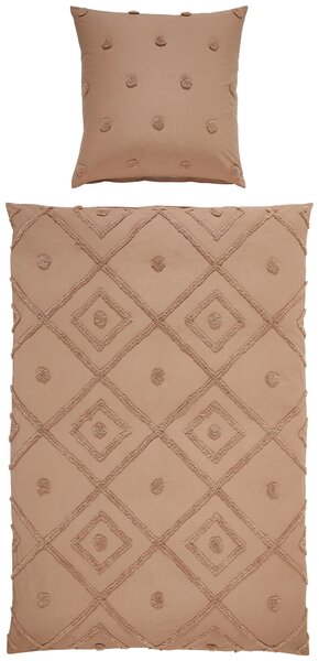 POVLEČENÍ, renforcé, hnědá, 135/200 cm Ambiente - Online Only povlečení, Online Only