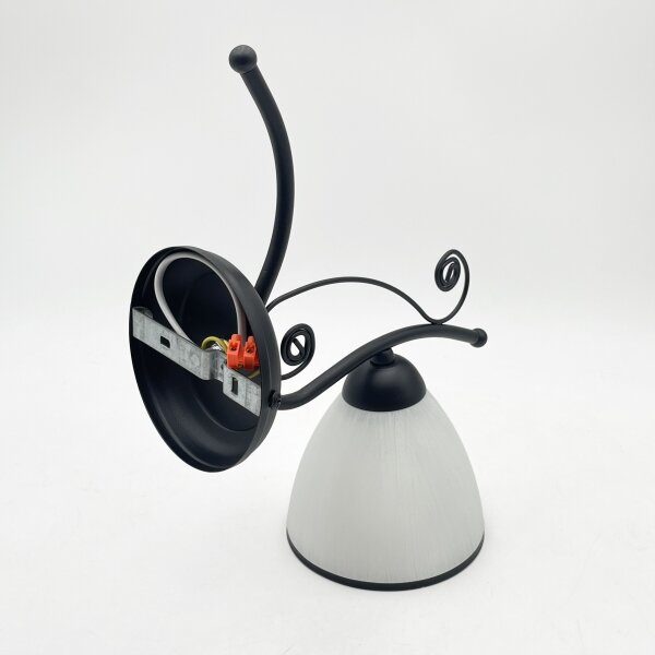 Nástěnná lampa RETRO 1xE27/60W/230V černá/bílá