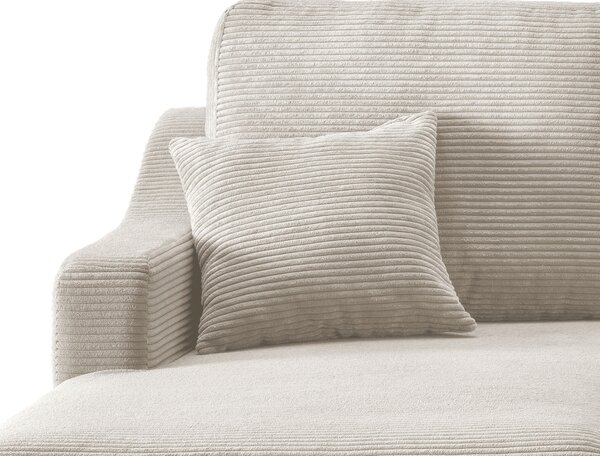 ROHOVÁ SEDAČKA, textil, béžová P & B - Sedací soupravy, Online Only