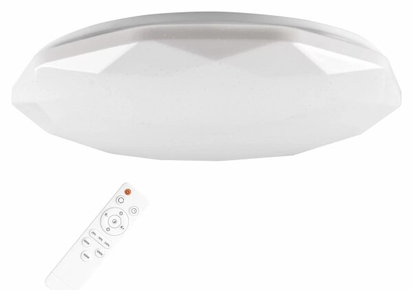 LED Stmívatelné koupelnové svítidlo GALAXY LED/72W/230V 3000-6000K IP44 + DO