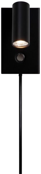 Nordlux - LED Stmívatelné nástěnné bodové svítidlo OMARI LED/3,2W/230V černá