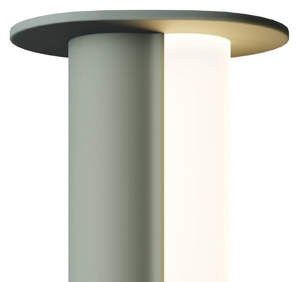 Maytoni LED stolní lampa na akumulátor Asym, zelená, kovová, 2700 K, 2 W, stmívatelný, Zelená, Obývací pokoj / jídelna, kov, Skandinávský