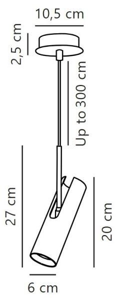 DFTP by Nordlux - Lustr na lanku MIB 1xGU10/8W/230V černá