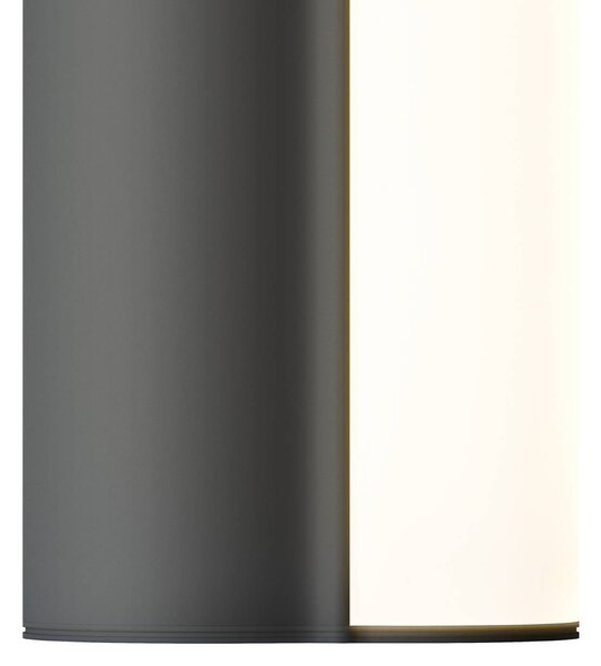 Maytoni LED stolní lampa na akumulátor Asym, černá, kovová, 2700 K, 2 W, stmívatelný, Bílá / opál, Obývací pokoj / jídelna, kov, Skandinávský