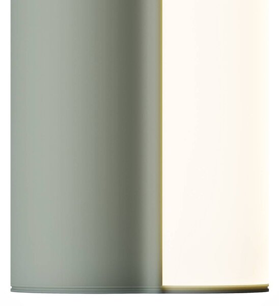 Maytoni LED stolní lampa na akumulátor Asym, zelená, kovová, 2700 K, 2 W, stmívatelný, Zelená, Obývací pokoj / jídelna, kov, Skandinávský