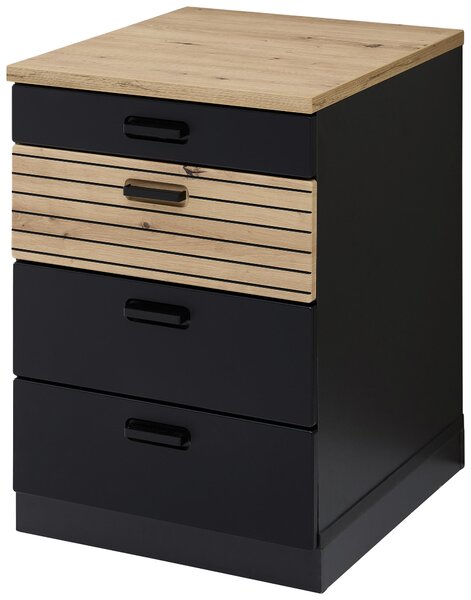 POJÍZDNÝ KONTEJNER, 45/66/55 cm Stylife - Online Only kancelářský nábytek, Online Only