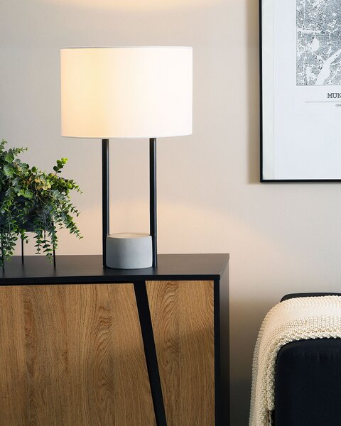 Stolní lampa REMUS Kov Bílá