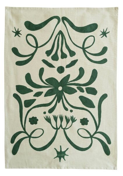 Utěrka Högtid Green Sand 50 × 70 cm