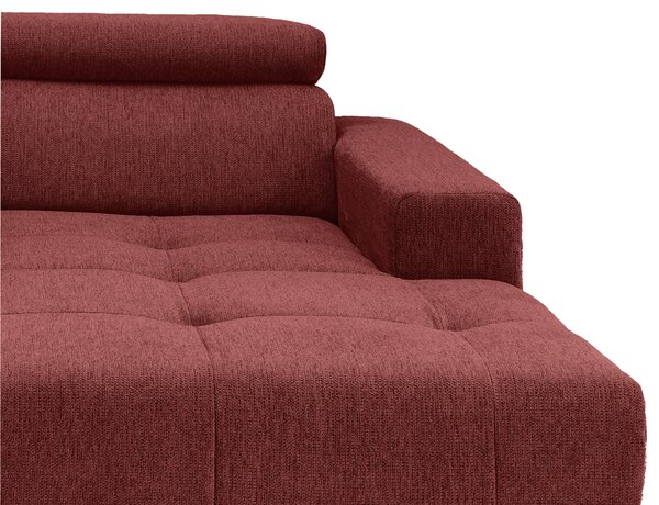 POHOVKA BIG SOFA, textil, červená P & B - Pohovky, Online Only