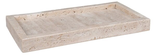 Kamenný dekorační tác 15x30,5 cm Travertine – House Nordic