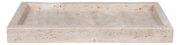 Kamenný dekorační tác 15x30,5 cm Travertine – House Nordic