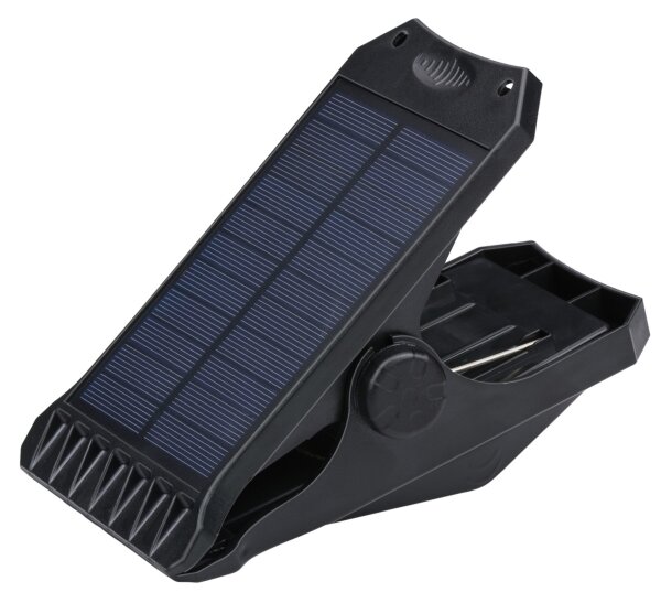 Grundig - LED Solární svítidlo se senzorem CLIP-ON LED/9W/3,7V IP44