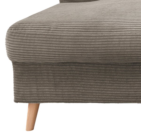 SEDACÍ SOUPRAVA, textil, šedavě hnědá P & B - Sedací soupravy, Online Only