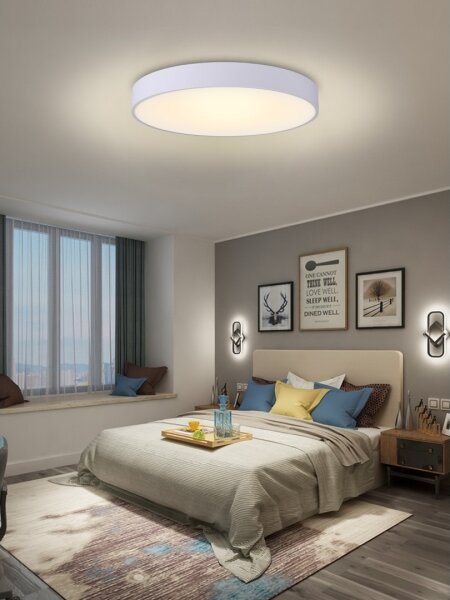 Immax NEO 07207L-LED Stmívatelné stropní svítidlo RONDATE 65W/230V Tuya bílá +DO