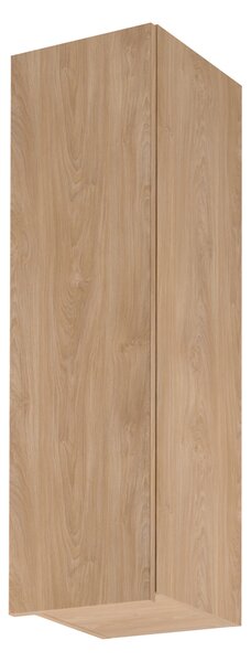 Vysoká horní kuchyňská skříňka SALERNO - šířka 30 cm, dub, levé provedení