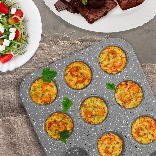 Kovová forma na pečení muffinů 26,5x35 cm Grande – Orion