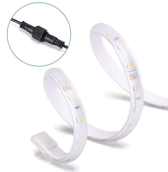 Aigostar - LED Stmívatelný solární pásek LED/10W/3,2V 10 m 6500K IP65 + DO