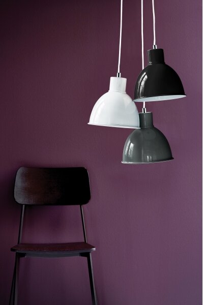 Nordlux - Lustr na lanku POP 1xE27/40W/230V antracit