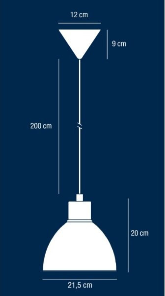 Nordlux - Lustr na lanku POP 1xE27/40W/230V černá
