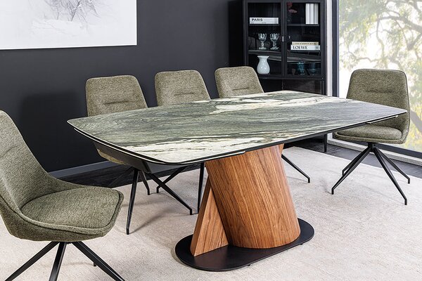 Jídelní stůl ELEMENTS TAUPE GREY 180-260 CM keramika rozkládací Nábytek | Jídelní prostory | Jídelní stoly | Rozkládací