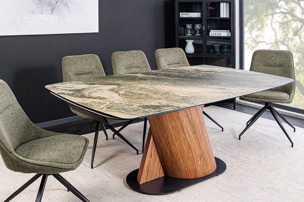 Jídelní stůl ELEMENTS TAUPE BEIGE 180-260 CM keramika rozkládací Nábytek | Jídelní prostory | Jídelní stoly | Rozkládací