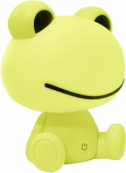 LED Stmívatelná dětská dotyková lampa FROG LED/2,5W/3,7V 1200 mAh