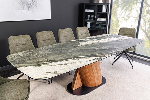 Jídelní stůl ELEMENTS TAUPE GREY 180-260 CM keramika rozkládací Nábytek | Jídelní prostory | Jídelní stoly | Rozkládací