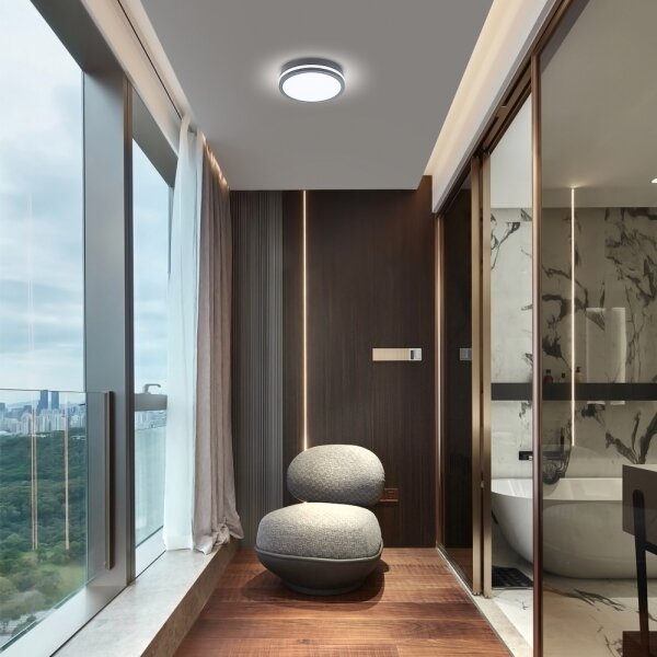 Brilagi - LED Venkovní svítidlo BENE LED/24W/230V pr. 26 cm IP54